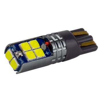 Світлодіоди в габаритні вогні. підсвітку номера та в салон DriveX T10-229 12-24V 1.7W 200Lm W5W base-10mm B DR-00024170 фото