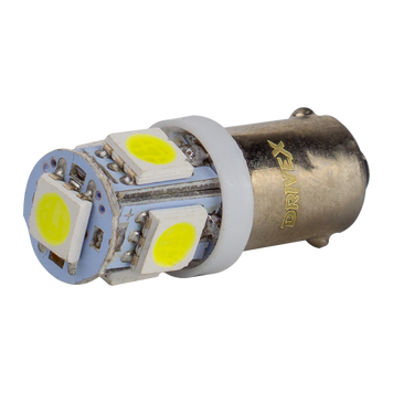 Світлодіоди в габаритні вогні. підсвітку номера та в салон T8-208 24V 1W 15Lm BA9S/T4W d-9mm C DR-00024230 фото