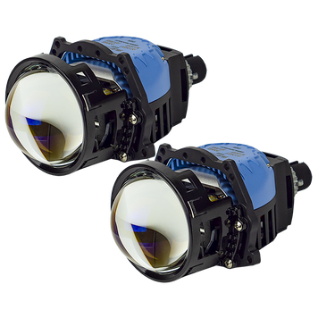 BiLED лінзи автомобільні DriveX BiLED City 3.0" 60/70W 6K 3xLED - модуль ближнього/дальнього світла DR-00002537 фото