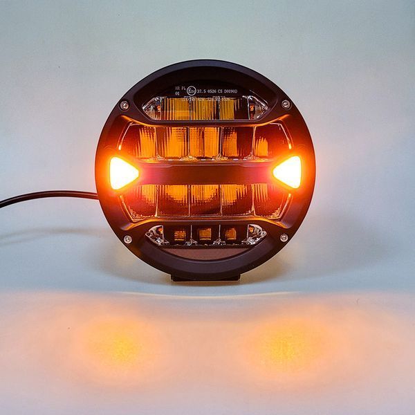 Фара додаткового світла DriveX WL R-102 DLX 7" DB+DRL 18L-90W OSR DR-00001188 фото
