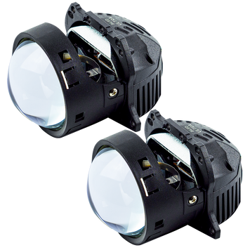 BiLED модуль основного світла DriveX BiLED ULTRA Blue 3.0" 65/78W 5.8K к-т. DR-00003330 фото