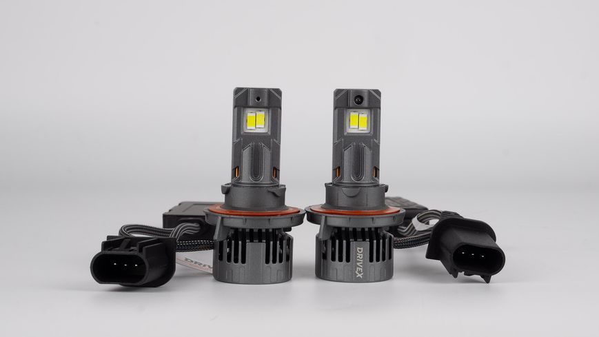 LED лампи автомобільні DriveX LED лампи серії AL-15 H13 H/L 65W 9-60V 5.5K к-т. DR-00023819 фото