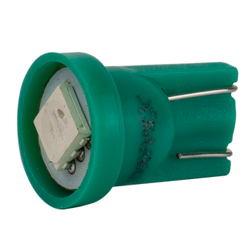 Світлодіоди в габаритні вогні. підсвітку номера та в салон T10-244 Green 12V 0.3W 12Lm W5W base-10mm C DR-00024206 фото