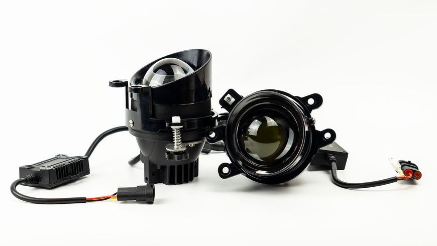 Світлодіодна лінза у фари DriveX FOG BiLED HL3 Toyota 3Color 3.0" 3/4.3/6K 3-колірна DR-00002536 фото